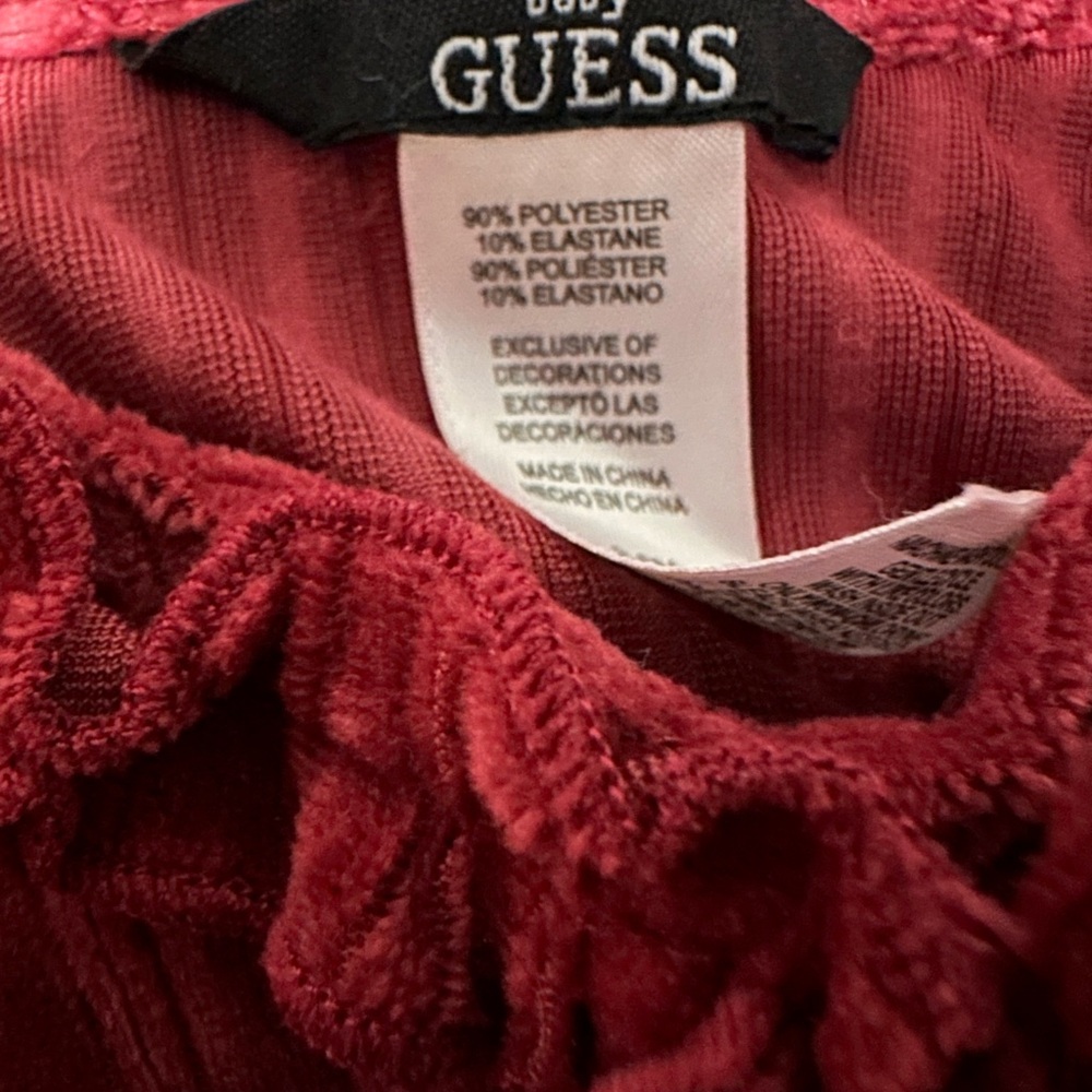 Baby Guess Brand name name 6-9 month one piece Guess baby outfit. - Picture 3 of 3